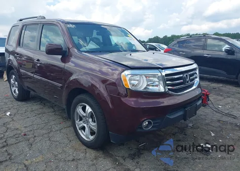 2013 Honda Pilot Ex-L из США, поврежденный, VIN 5FNYF3H73DB021100